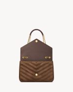 YSL LOULOU large in MATELASSÉ suede - Image 2